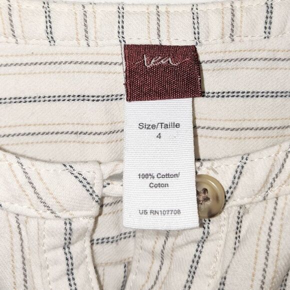 Girls Tea Dress with Embroidered Flowers Sz 4 - Picture 4 of 7